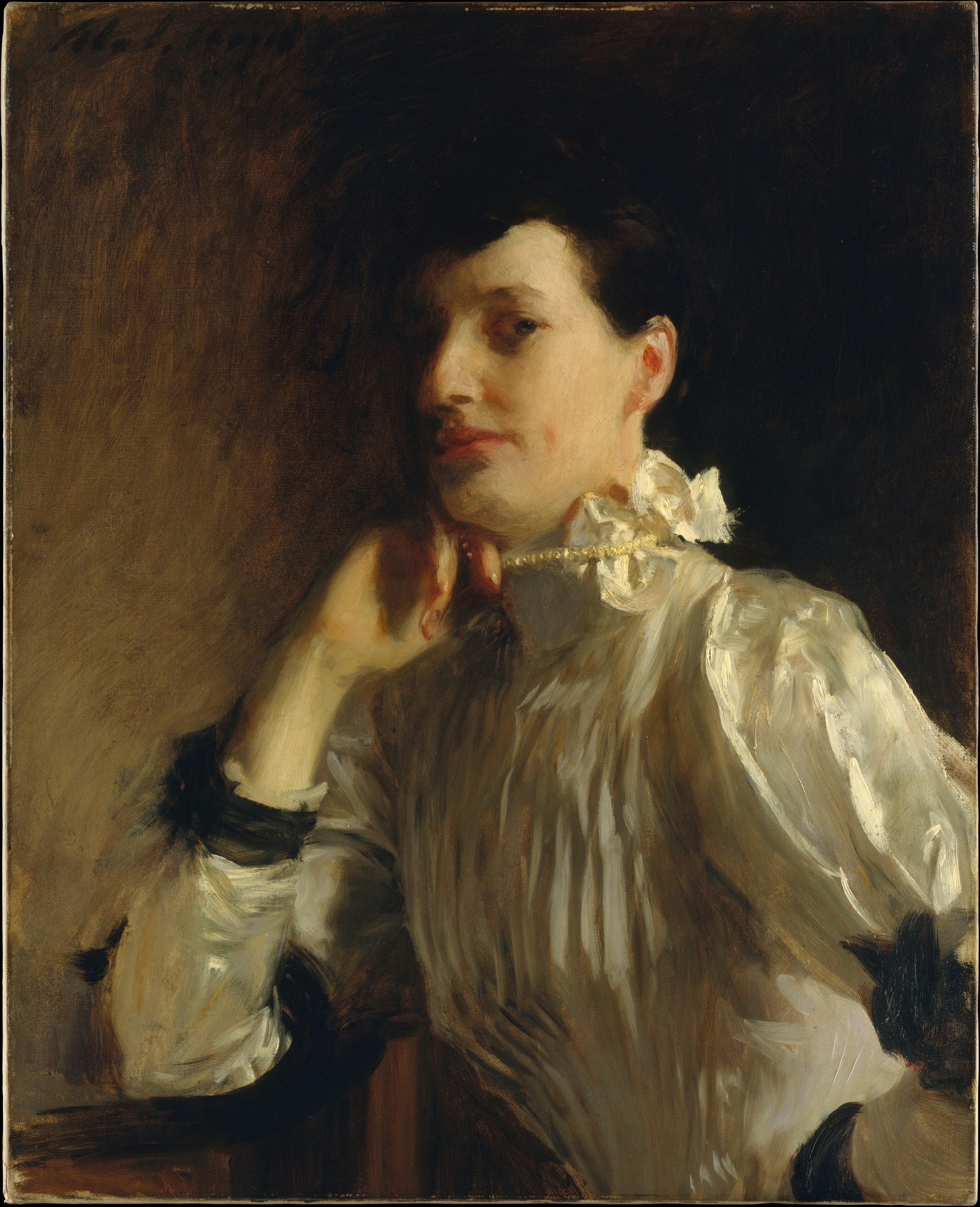 Reproduction du tableau « Mme Henry Galbraith Ward - John Singer Sargent » par Alpha Reproduction en peinture à l’huile