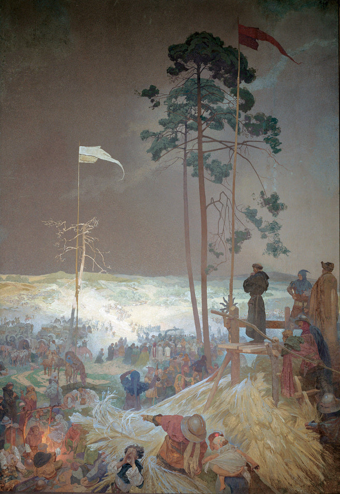Vedlikehold ved Křížky - Alphonse Mucha