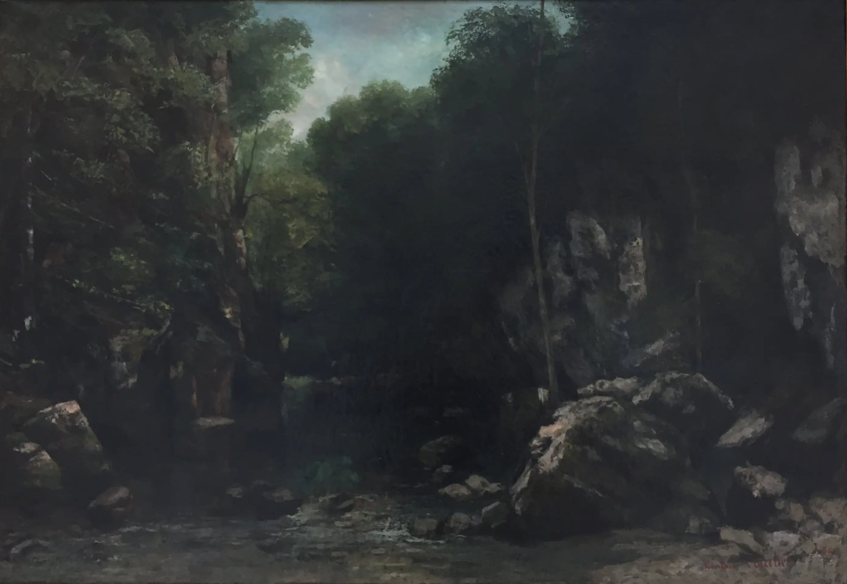 Solitude - Gustave Courbet - Alpha Reproduction