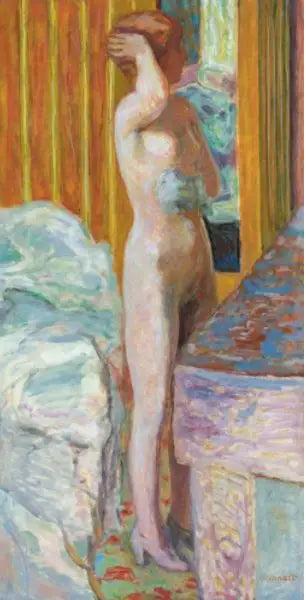 Reproduction du tableau « Nu debout - Pierre Bonnard » par Alpha Reproduction en peinture à l’huile