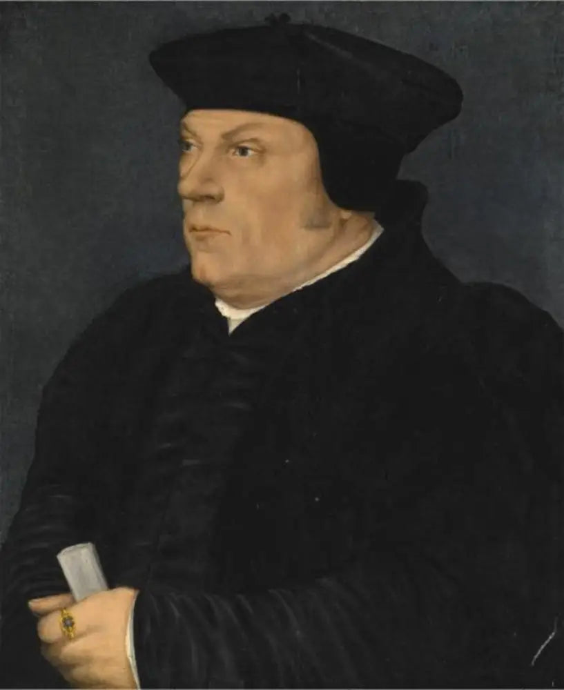 Portrait of Lord Chancellor Thomas Cromwell - Hans Holbein le Jeune - Alpha Reproduction