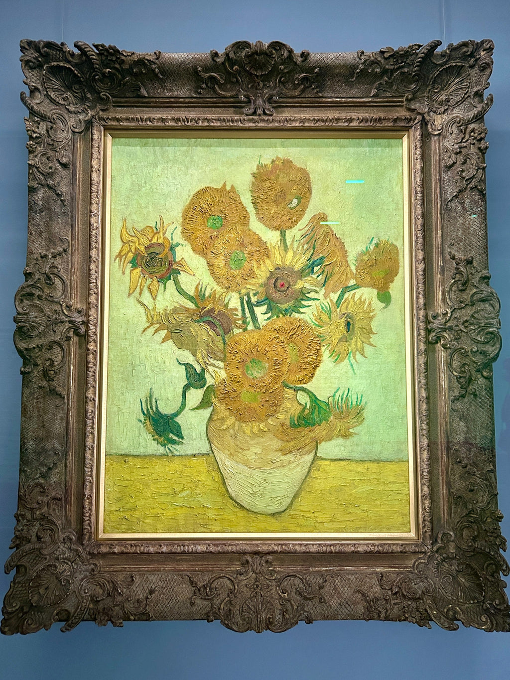 Stilleben: Vase med femten solsikker - Vincent van Gogh