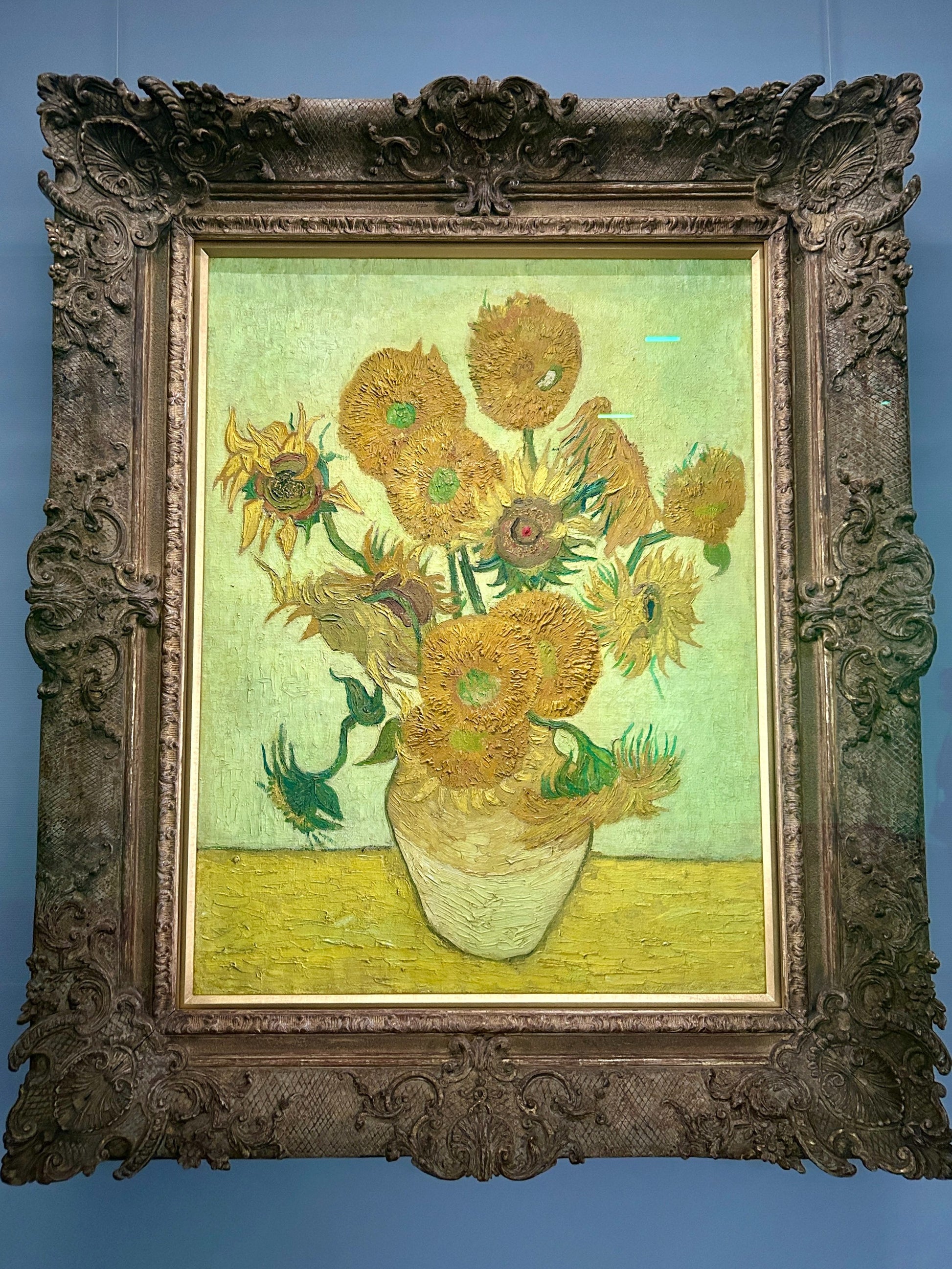 Stilleben: Vase med femten solsikker - Vincent van Gogh