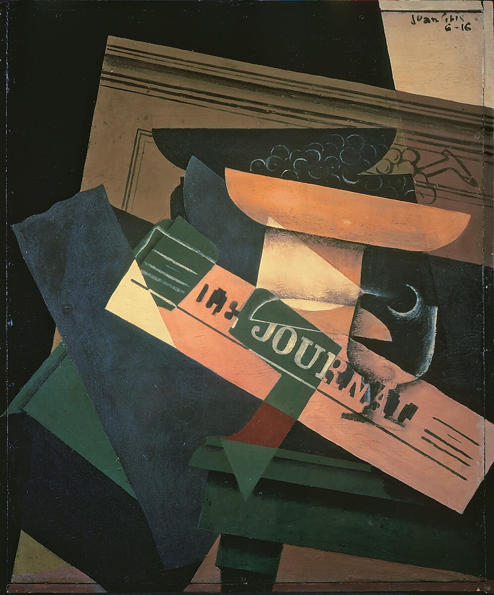 Stilleben med fruktskål – Juan Gris (1914)