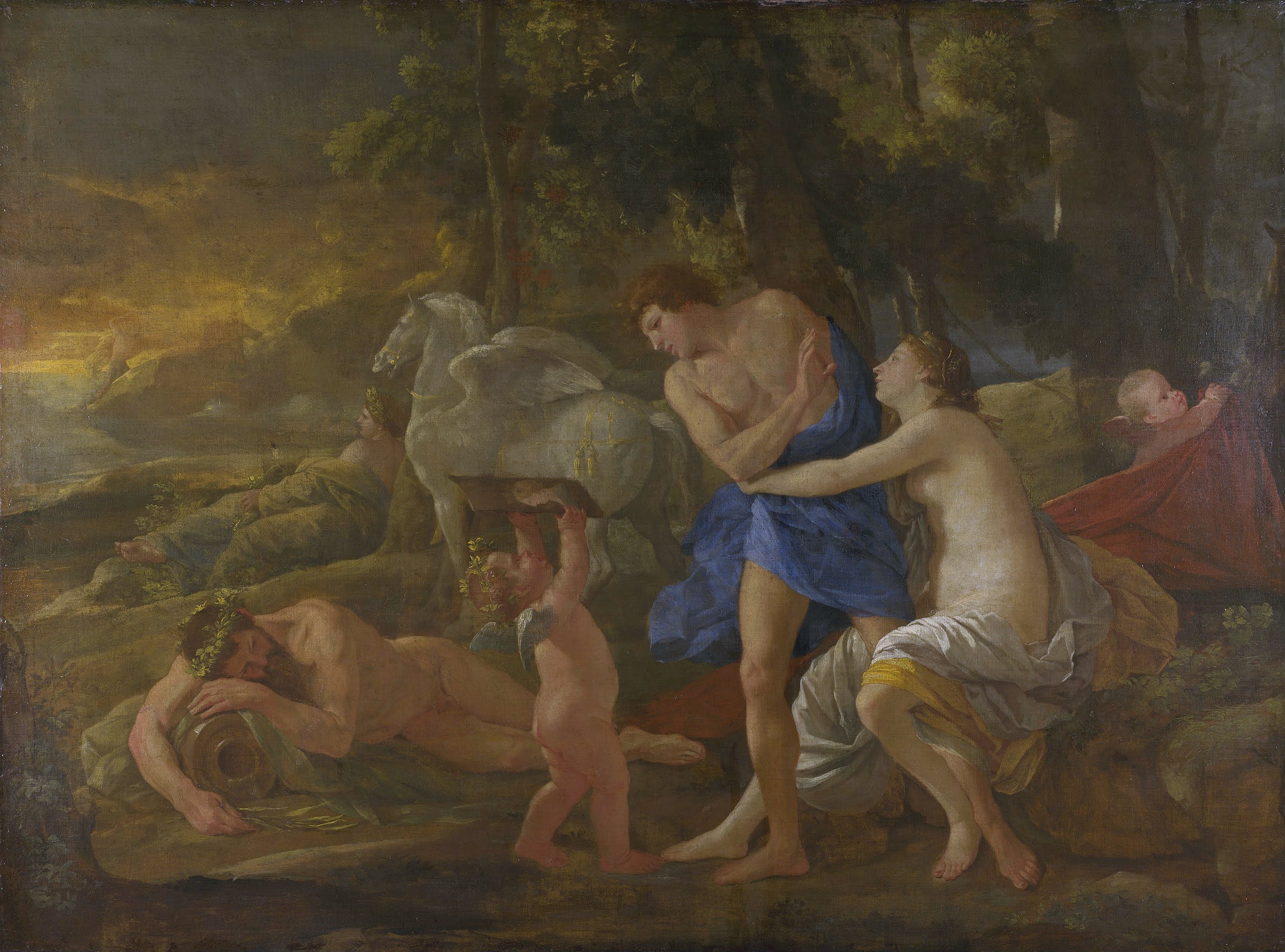 Céphale et Aurore - Nicolas Poussin