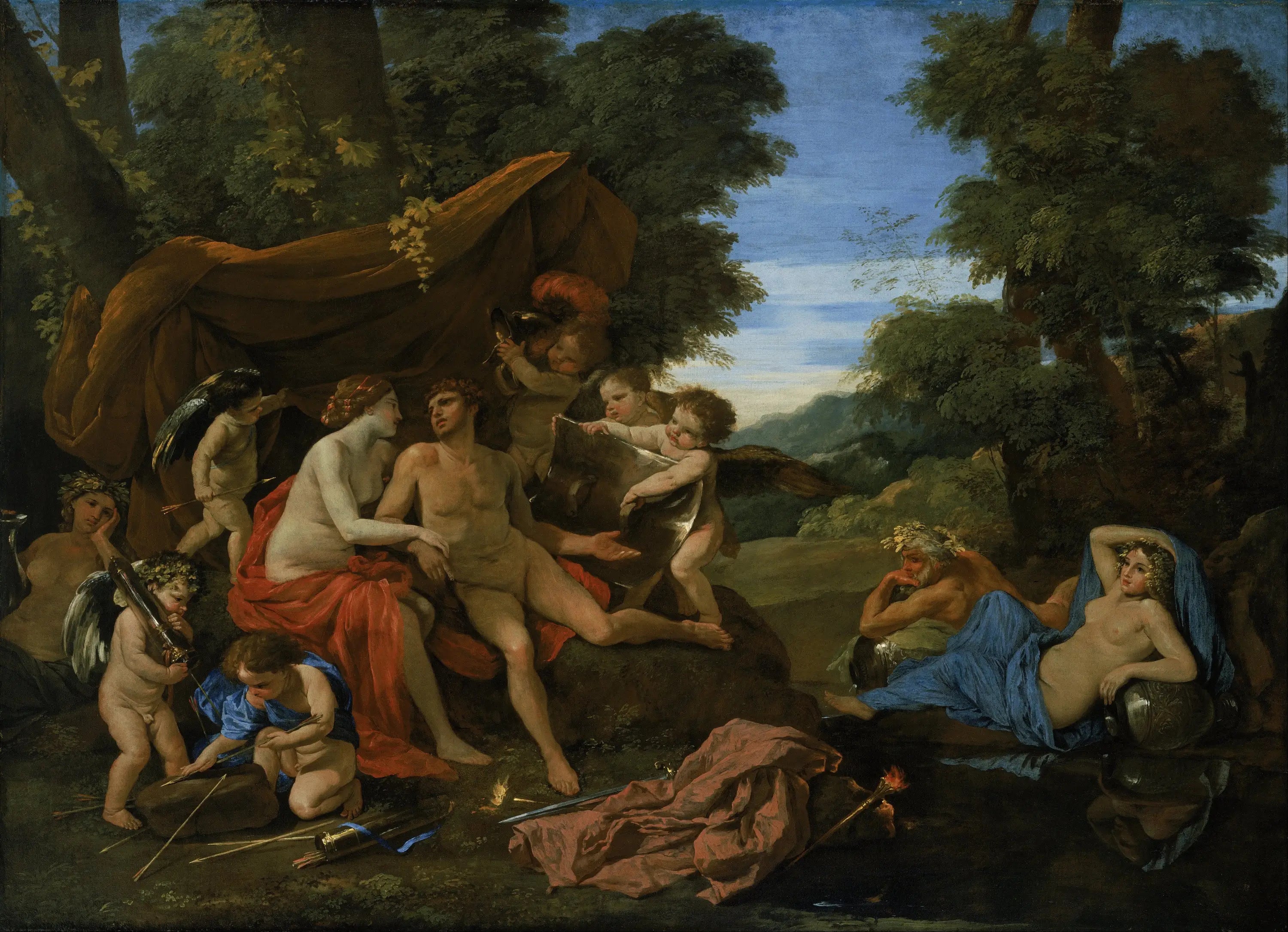 Mars et Vénus - Nicolas Poussin - Alpha Reproduction