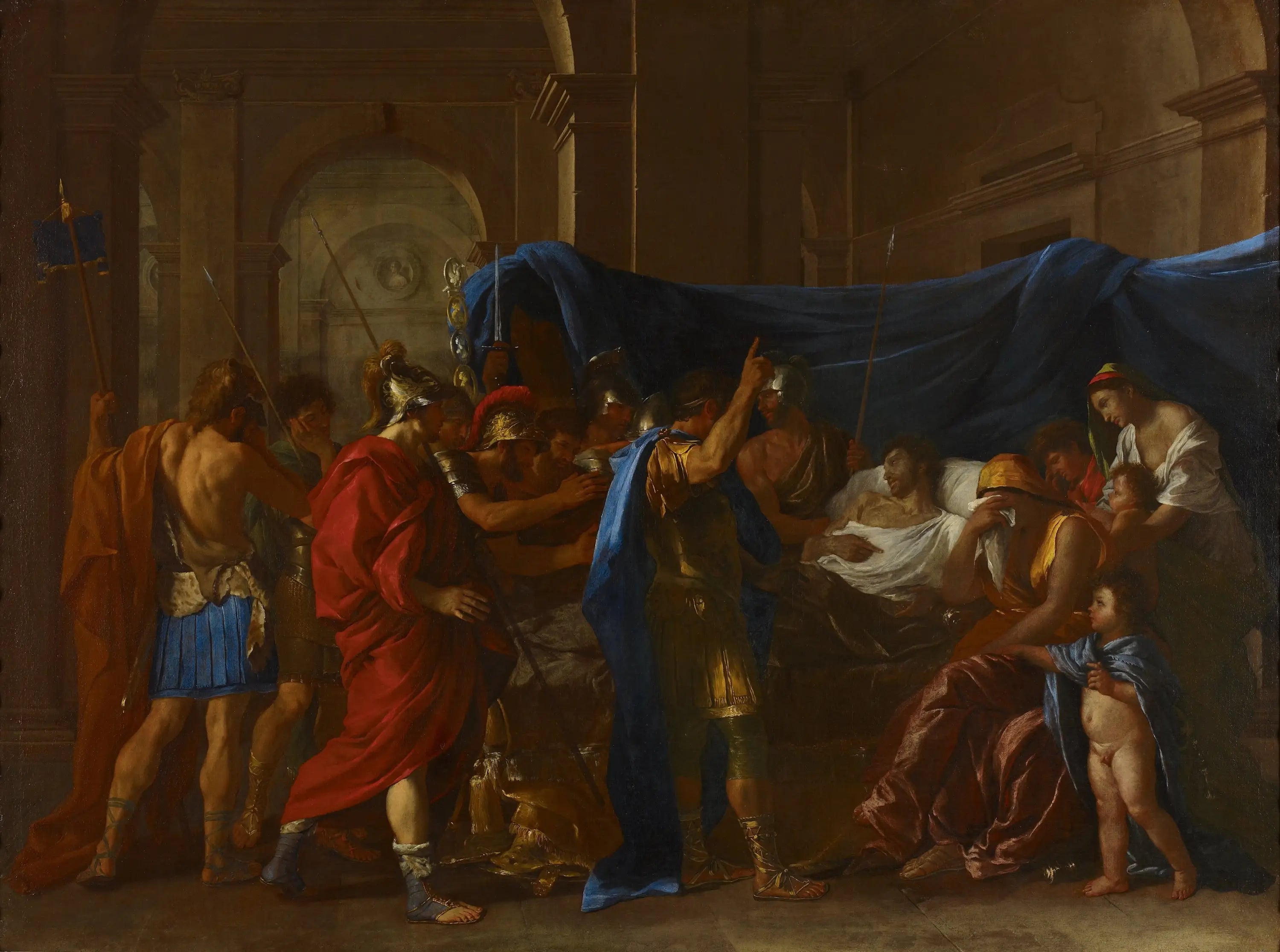 La Mort de Germanicus - Nicolas Poussin - Alpha Reproduction