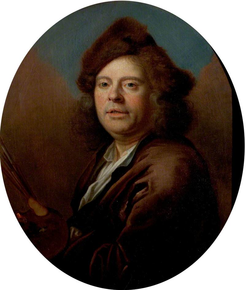 Portrait de Jan Siberechts (1627-1703) - Nicolas de Largillière