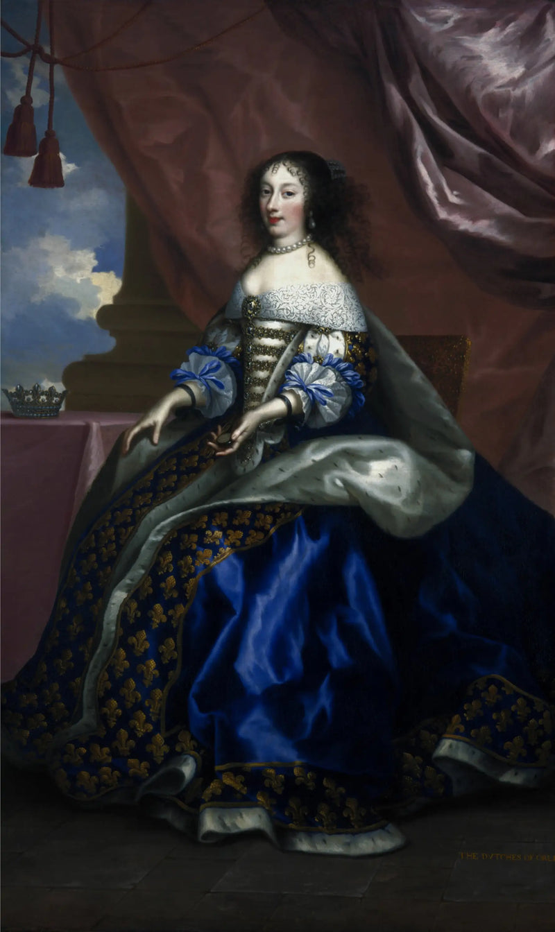 Henriette Anne, hertuginne av Orléans, 1644 - 1670. Femte datter av Charles I - Jean Nocret