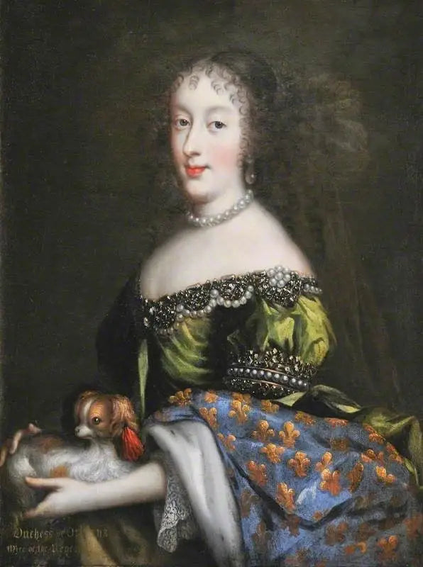 Princesse Henriette Anne duchesse d’Orléans (« Minette ») (1644–1670) - Jean Nocret - Alpha Reproduction