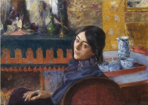 Salon Japonais - Norbert Gœneutte - Alpha Reproduction