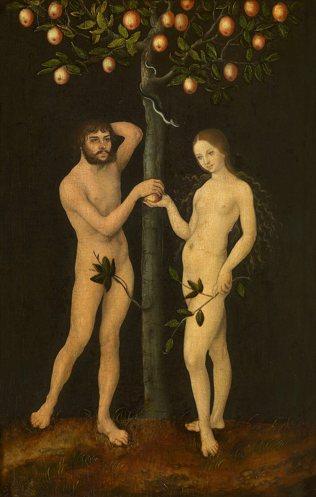 Adam et Ève - Lucas Cranach the Elder