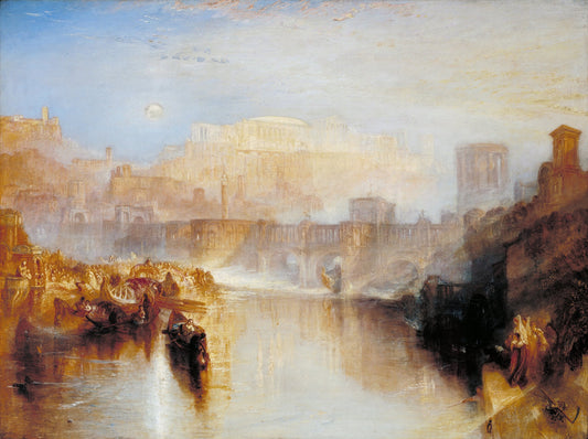 Agrippina lander med asken av Germanicus - J. M. W. Turner