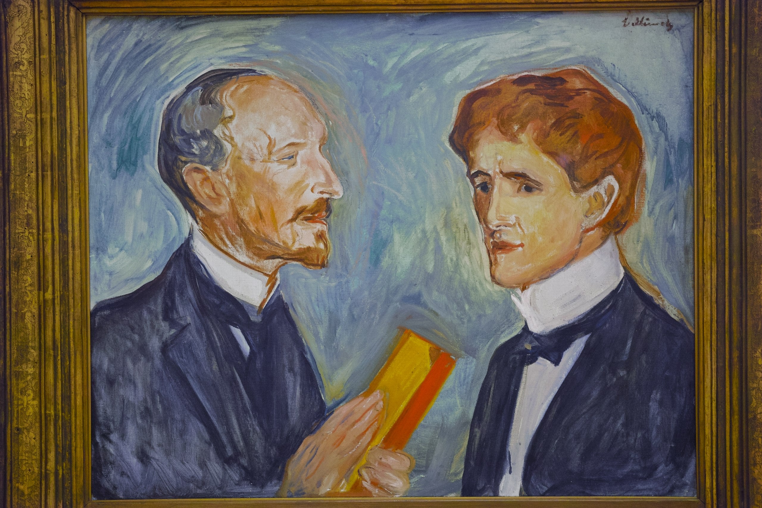 Albert Kollmann og Sten Drewsen - Edvard Munch