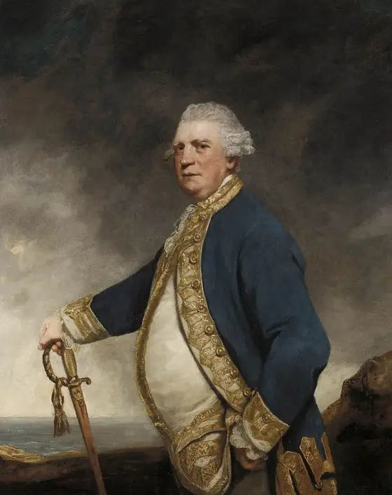Admiral Augustus Keppel, 1725-86 - Joshua Reynolds