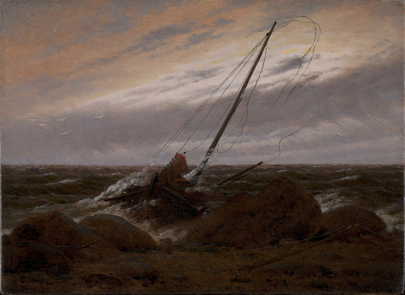 Etter stormen - Caspar David Friedrich