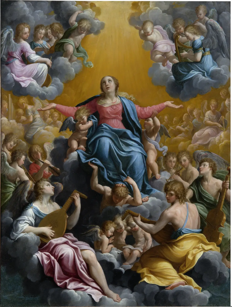 Jomfru Marias Antakelse - Guido Reni
