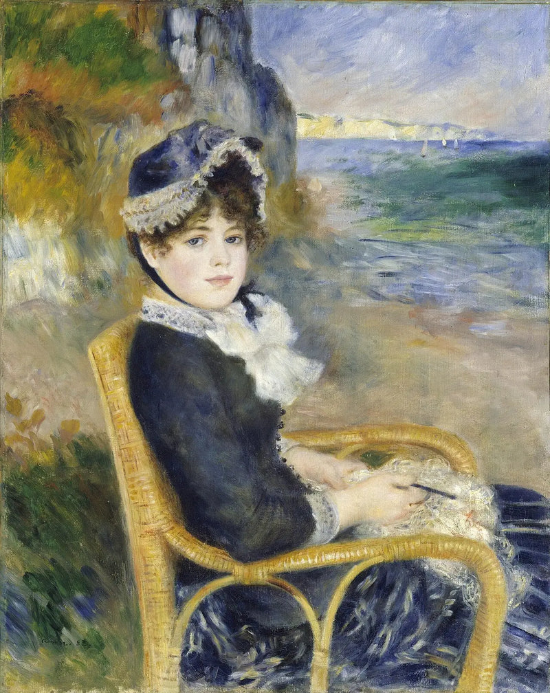 Ved havets bredde - Pierre-Auguste Renoir