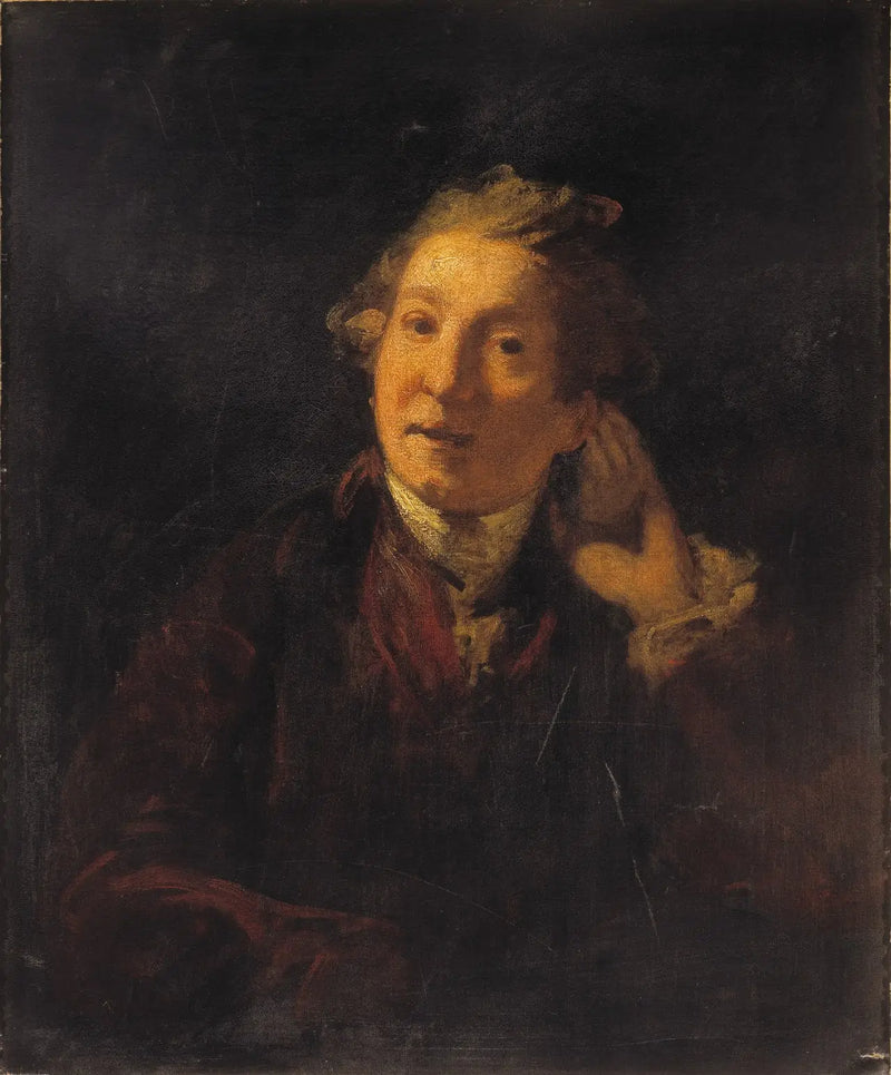 Selvportrett av kunstneren som døv mann - Joshua Reynolds