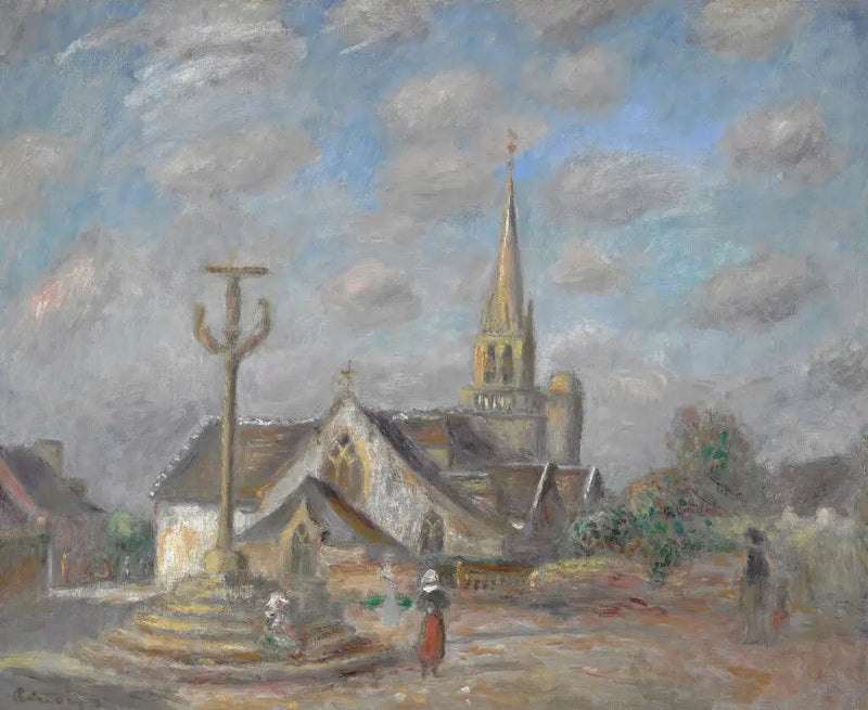 Kvalitet og kirke i Nizon - Pierre-Auguste Renoir
