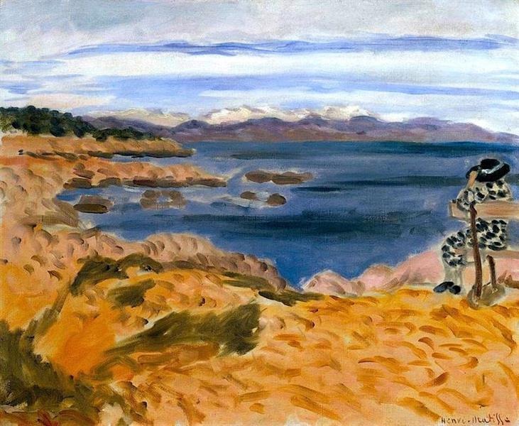 Reproduction du tableau « Cap d'Antibes - Henri Matisse » par Alpha Reproduction en peinture à l’huile