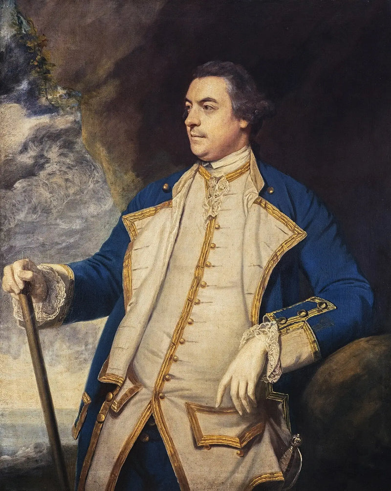 Kaptein Adam Duncan, senere admiral Duncan og første viscount av Camperdown, 1731 - 1804 - Joshua Reynolds