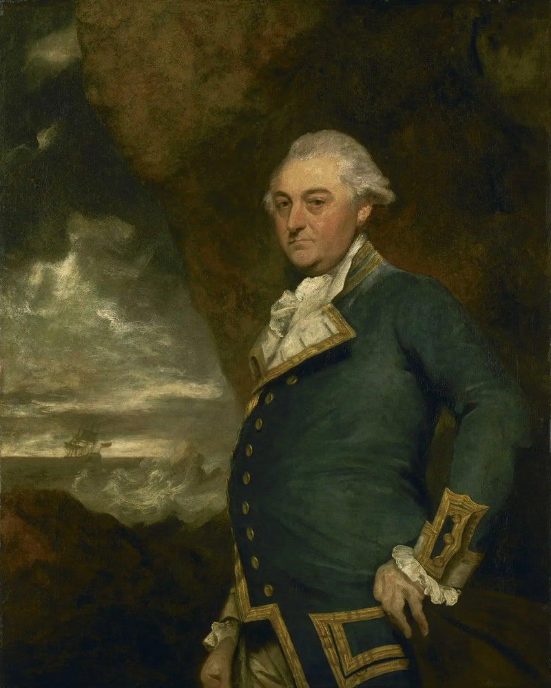 Kaptein John Gell, 1740-1805 - Joshua Reynolds