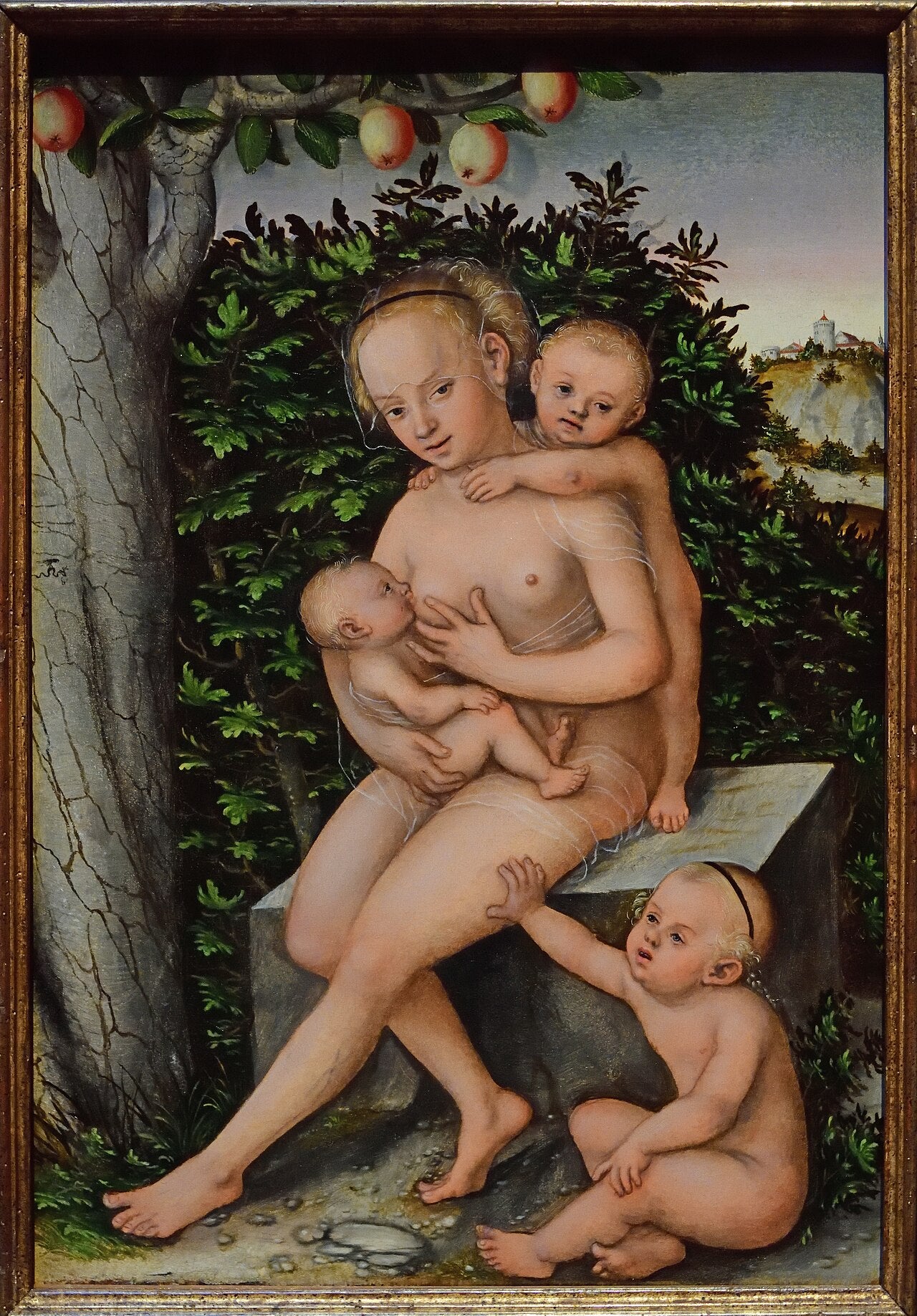 Charité - Lucas Cranach the Elder - Alpha Reproduction
