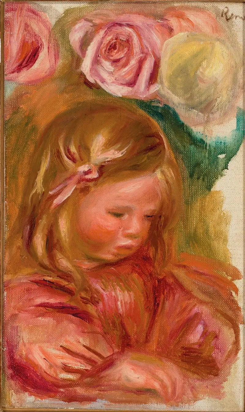 Coco i rosene - Pierre-Auguste Renoir