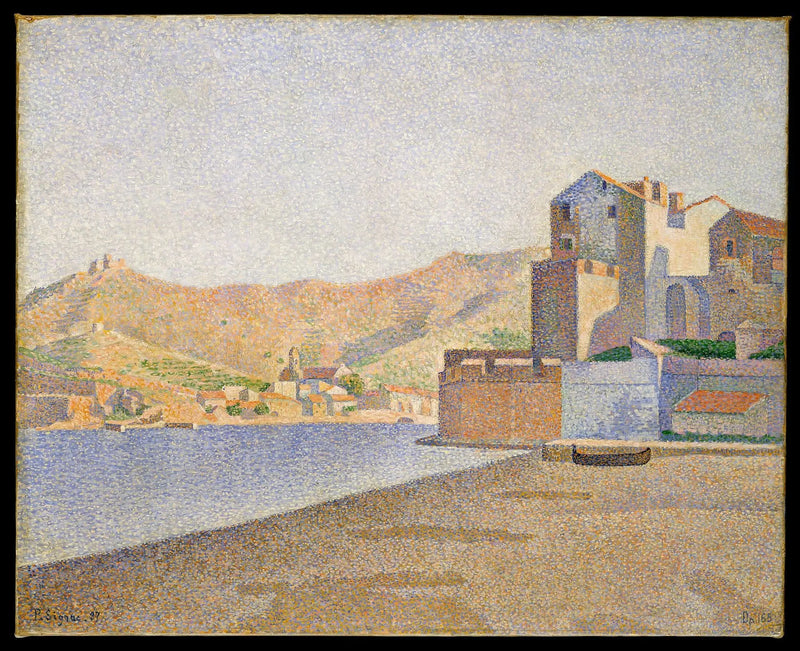 Collioure. Bystranden. Opus 165 - Paul Signac