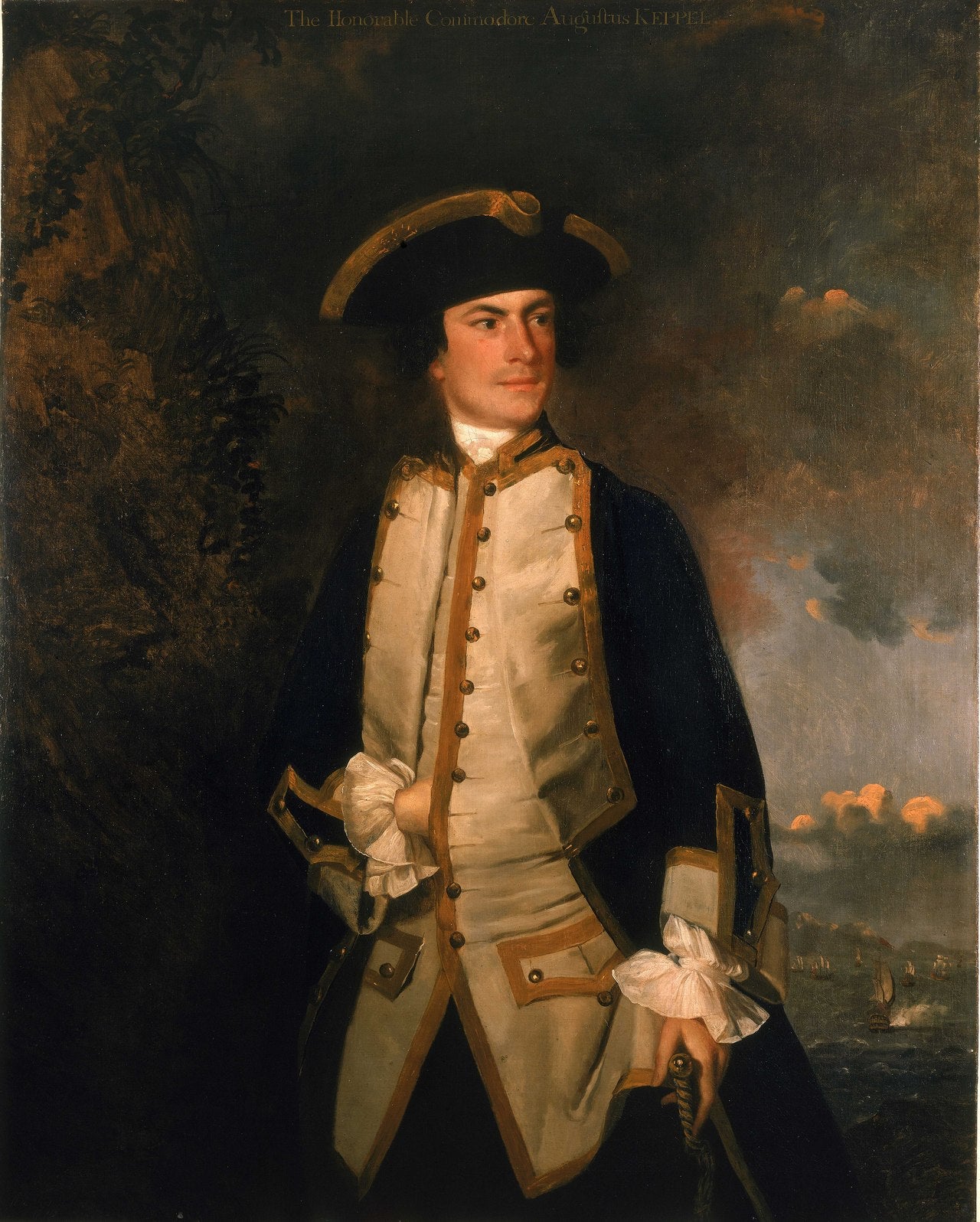 Commodore l'honorable Augustus Keppel - Joshua Reynolds