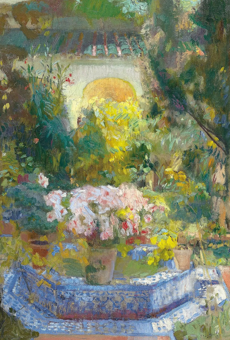 Gårdsplassen til Casa Sorolla - Joaquín Sorolla
