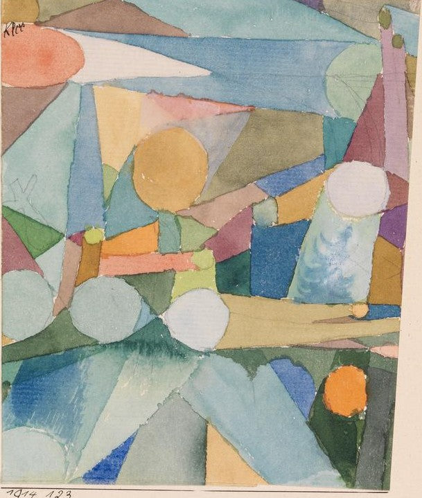Etter en skisse fra Zürich - Paul Klee