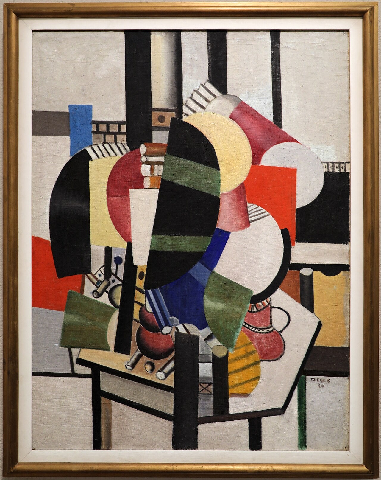 Dame à sa coiffeuse - Fernand Léger