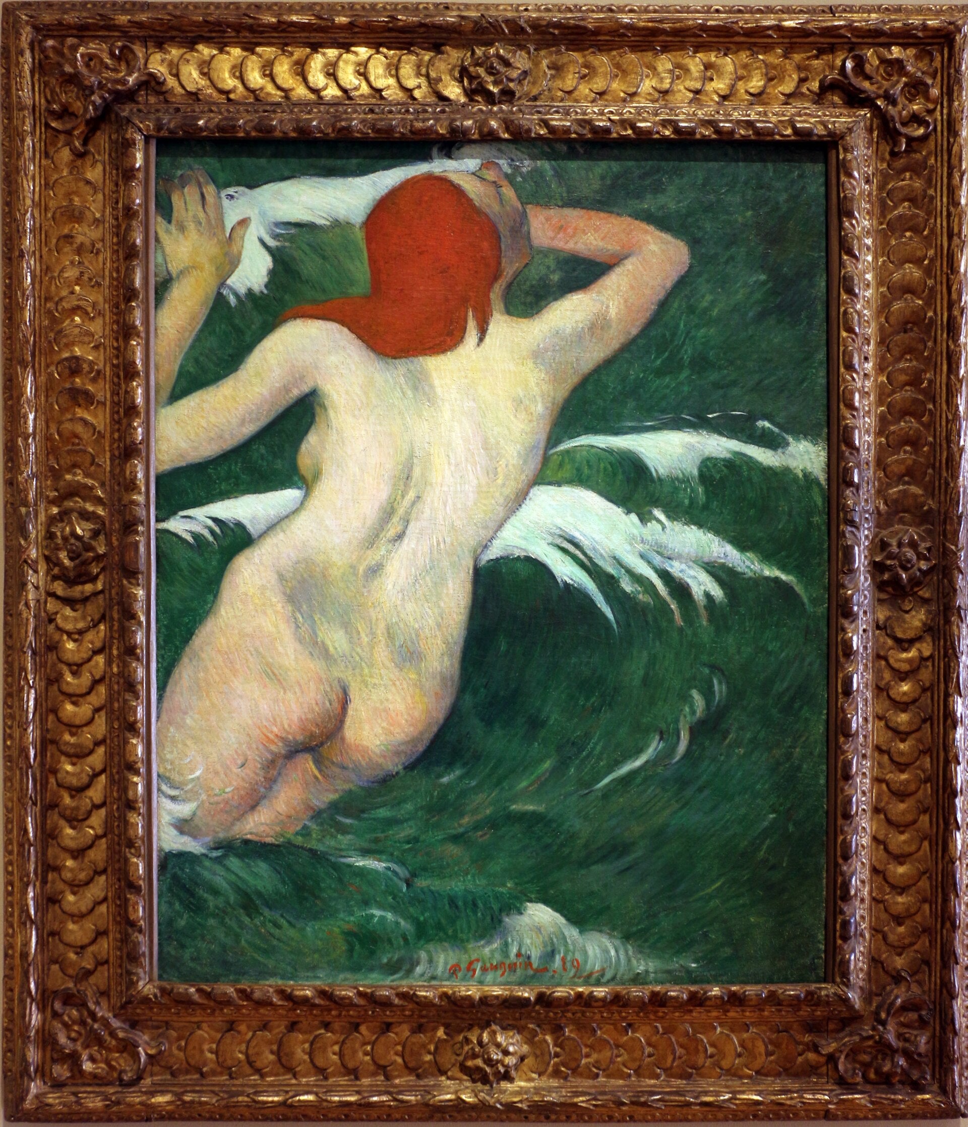 I bølgene - Paul Gauguin