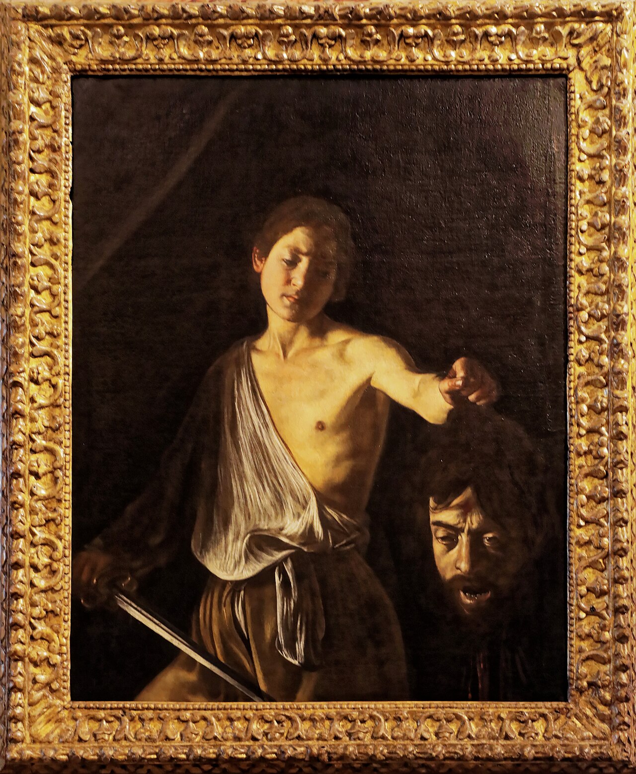 David med Goliats hode - Caravaggio