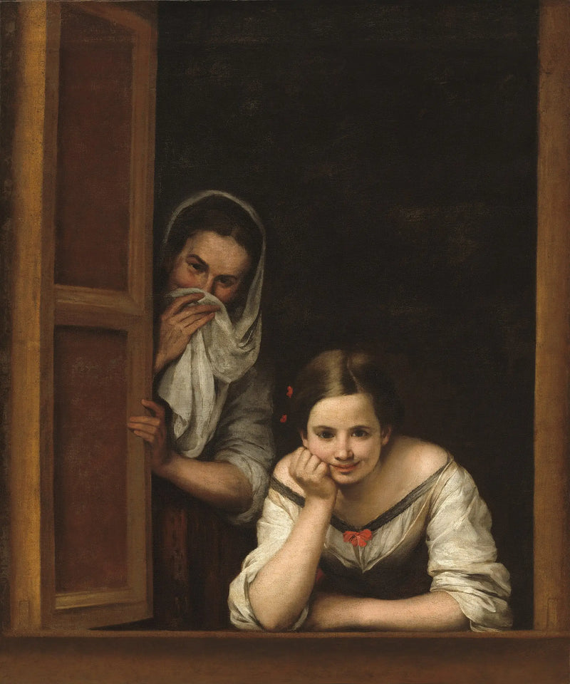 To kvinner ved vinduet - Bartolomé Esteban Murillo

Source:
Deux femmes à la fenêtre - Bartolomé Esteban Murillo