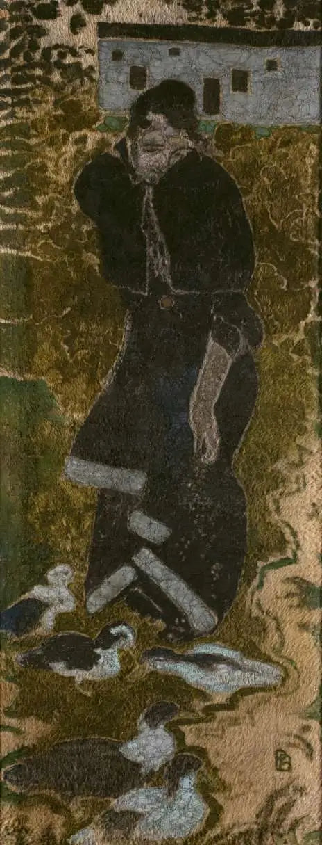 Reproduction du tableau « Femme aux canards - Pierre Bonnard » par Alpha Reproduction en peinture à l’huile