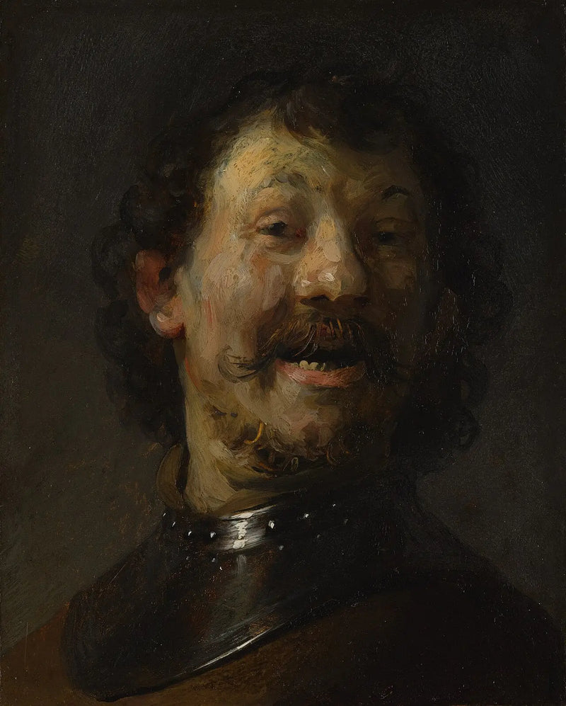Latterfull mann - Rembrandt