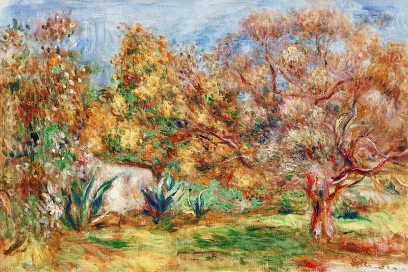 Oliventrær - Pierre-Auguste Renoir