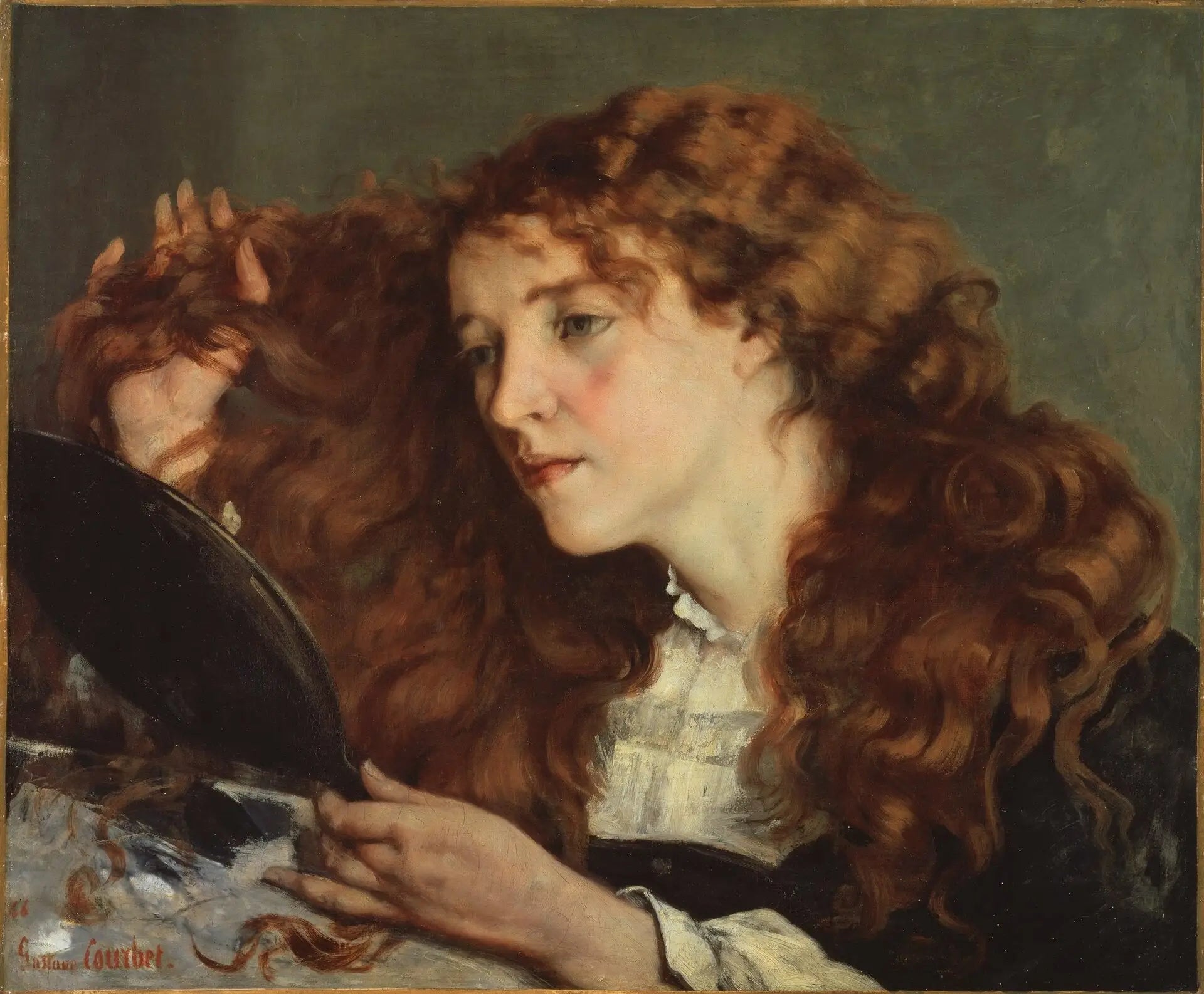 Jo la belle Irlandaise - Gustave Courbet - Alpha Reproduction