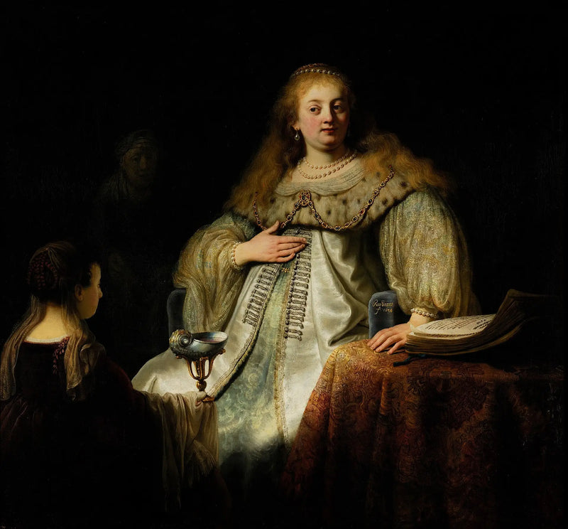Judith ved Holofernes bankett - Rembrandt