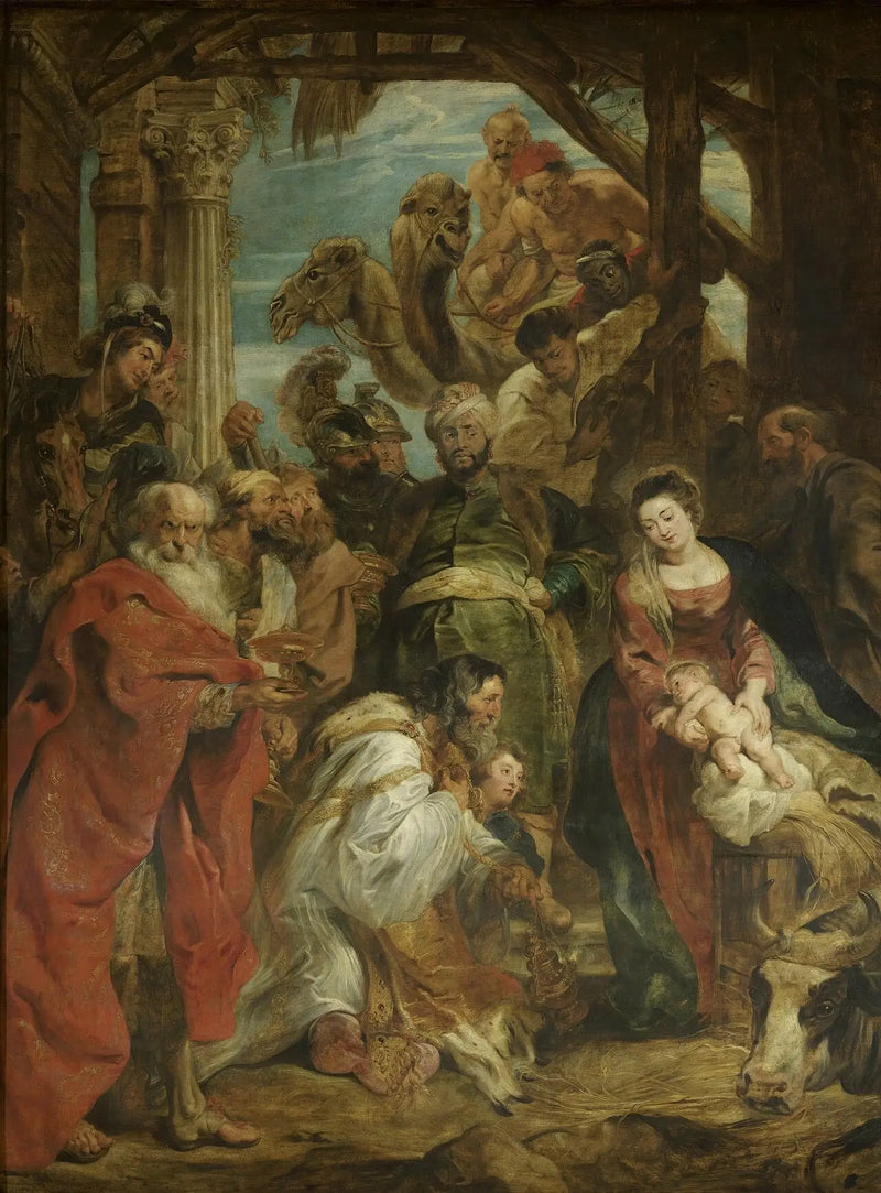De vise menns tilbedelse - Peter Paul Rubens