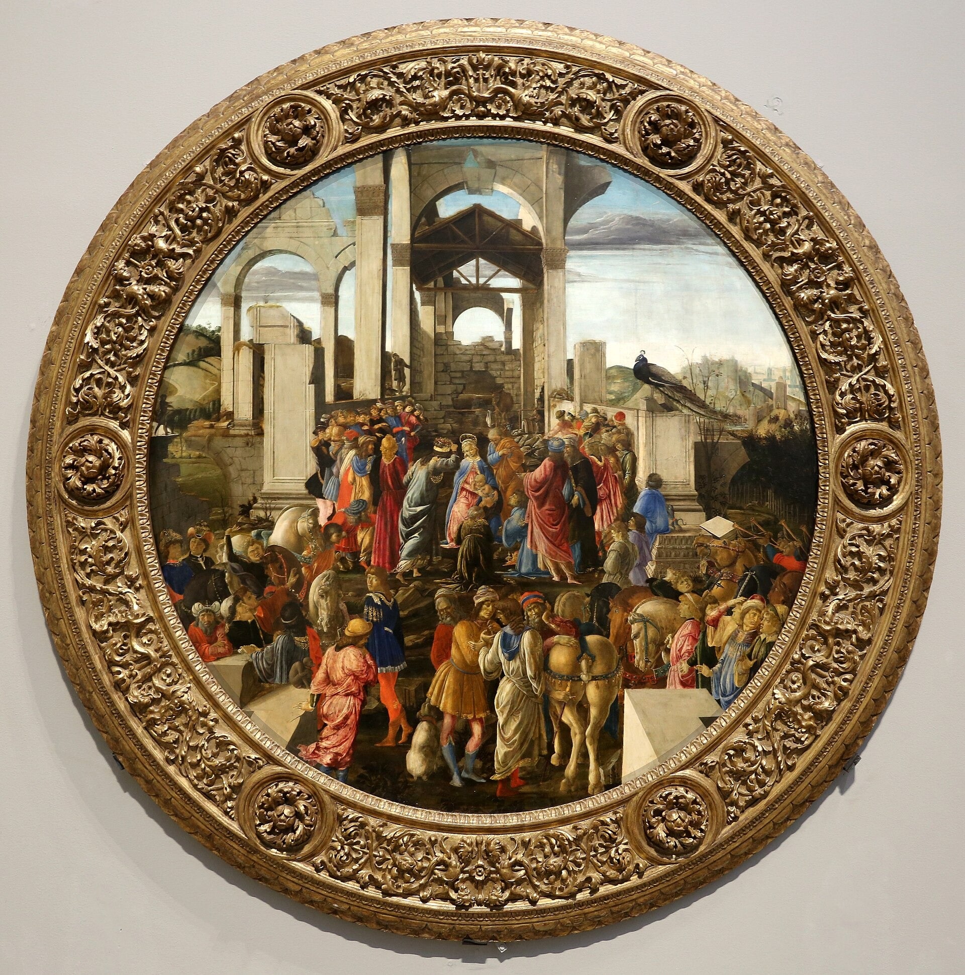 De hellige tre kongers tilbedelse - Sandro Botticelli