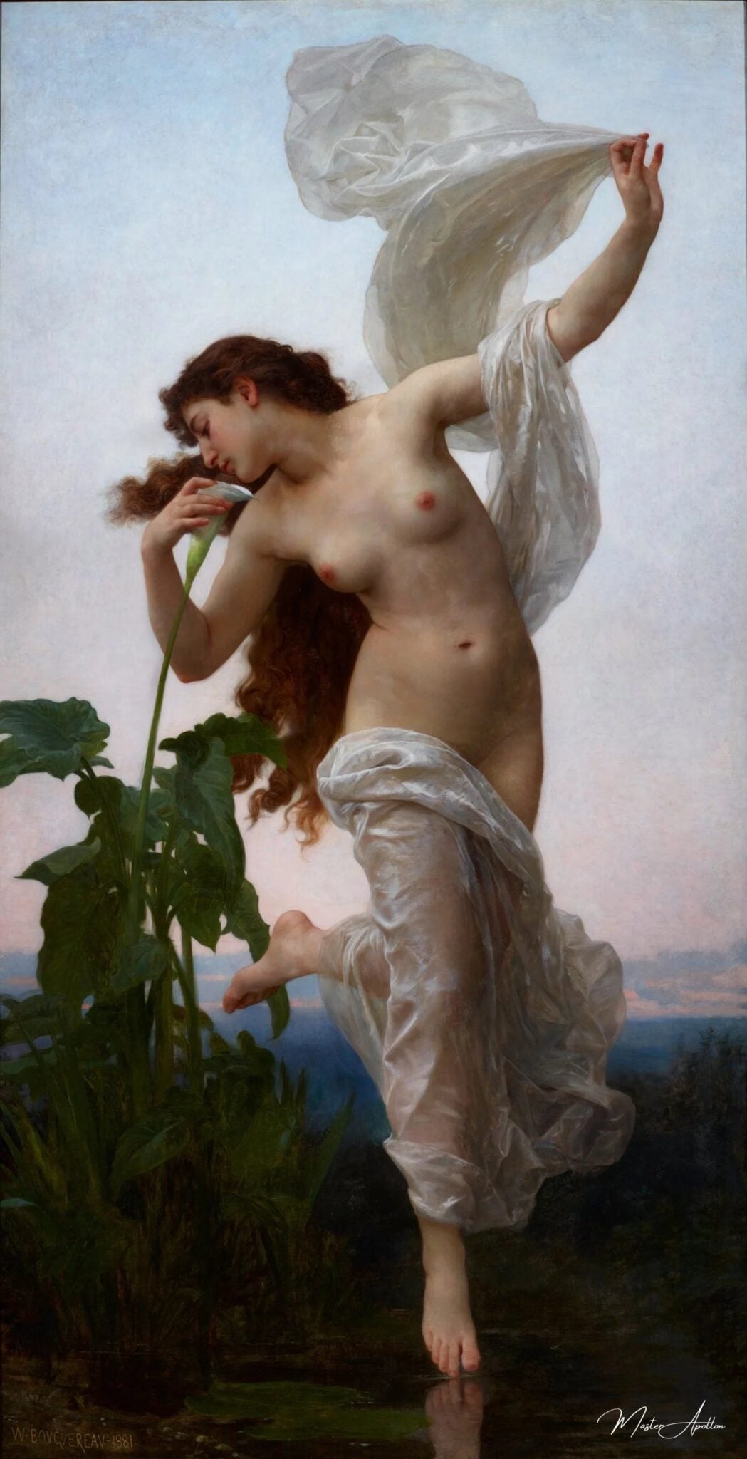 Morgengry - Bouguereau