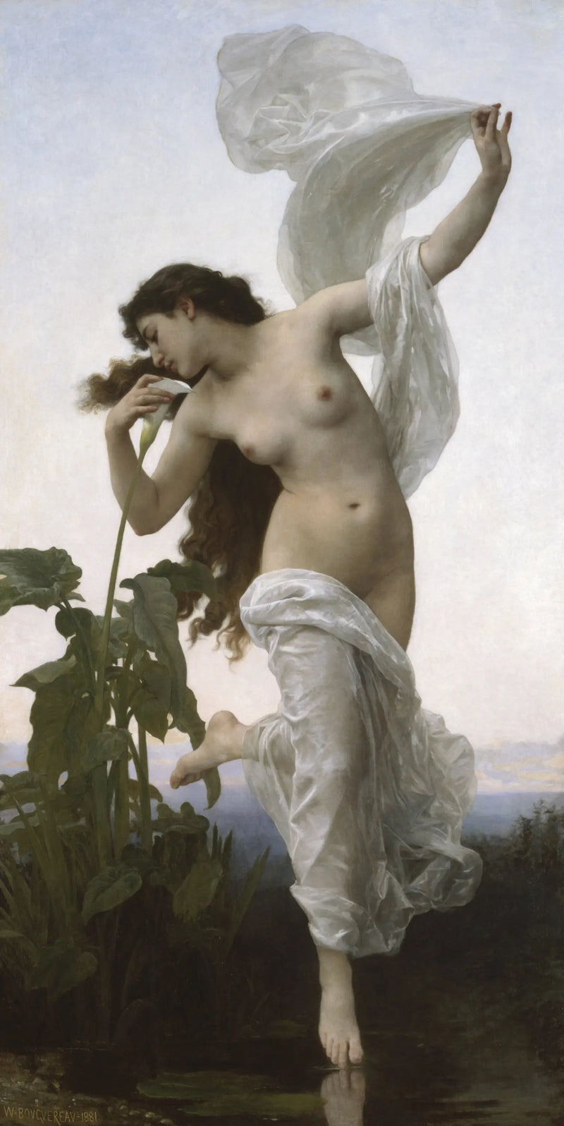 Morgengry - Bouguereau