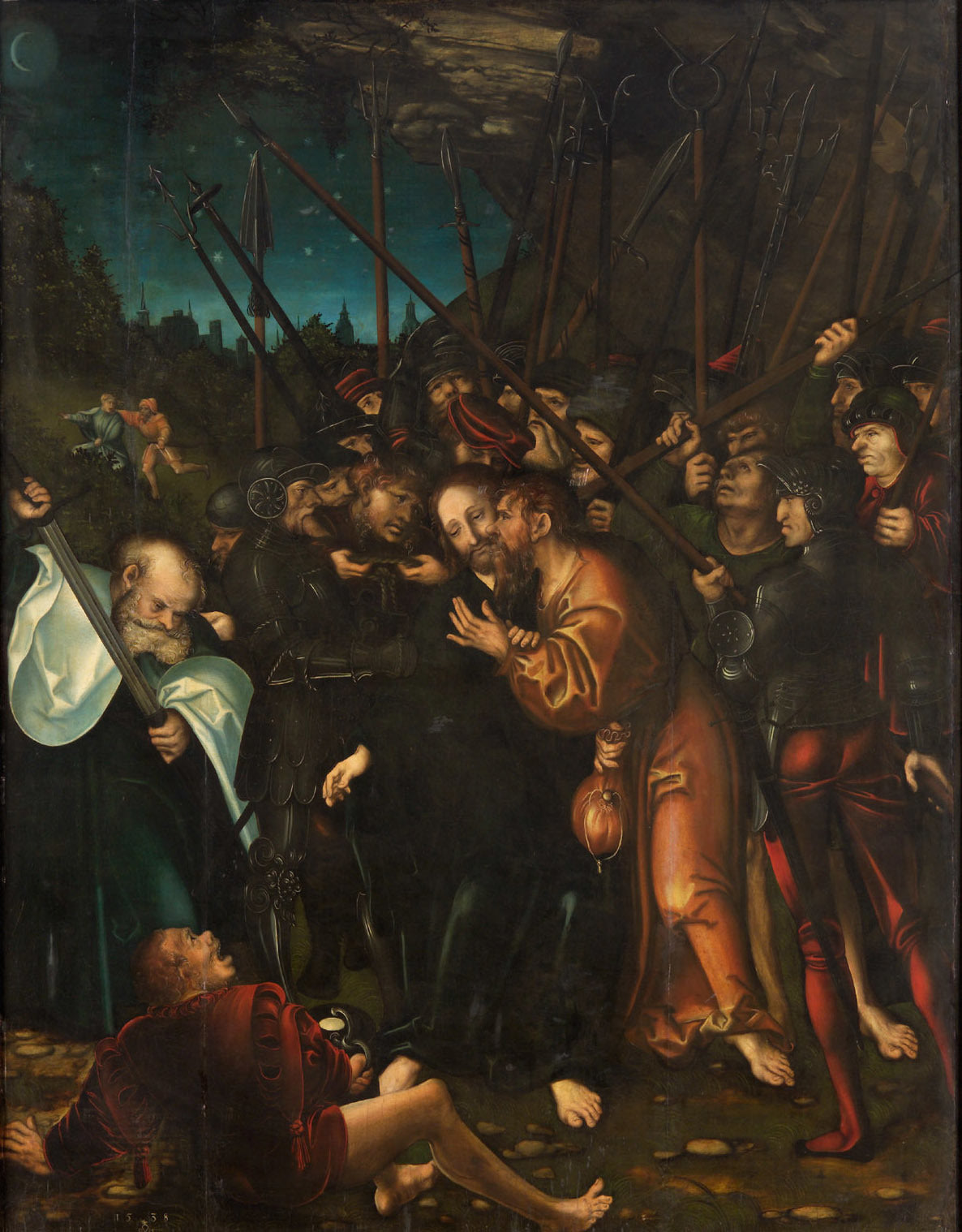 L’arrestation du Christ - Lucas Cranach the Elder - Alpha Reproduction