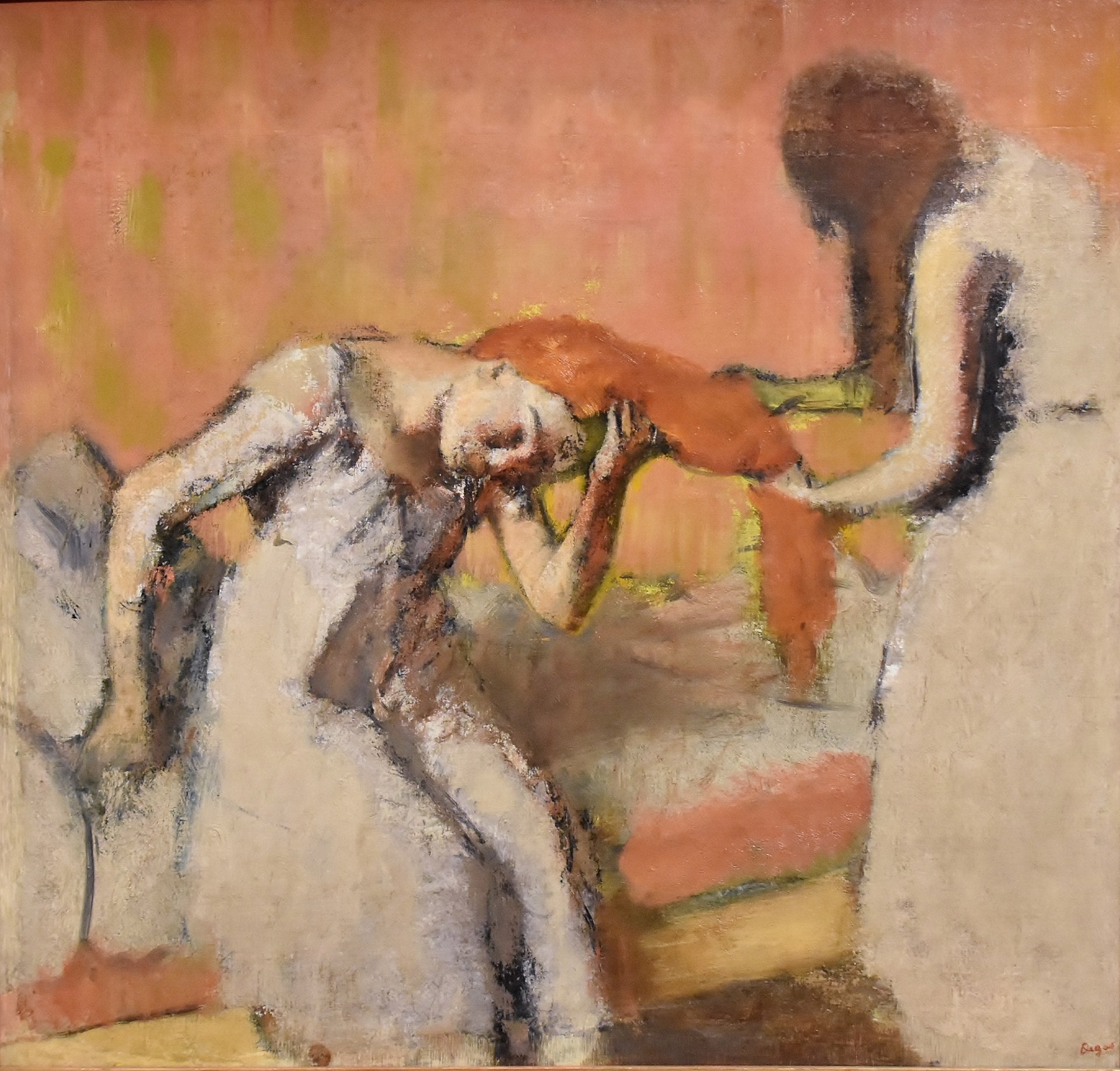 Hårfrisyren - Edgar Degas