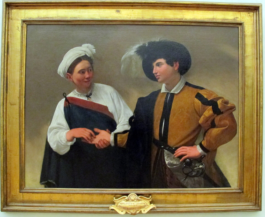Den gode spådomskvinnen - Caravaggio