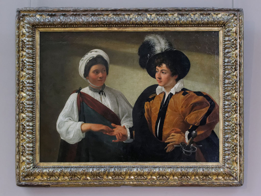 Den gode spådomskvinnen - Caravaggio